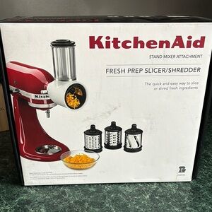 KitchenAid Red Slicer/Shredder Attachment